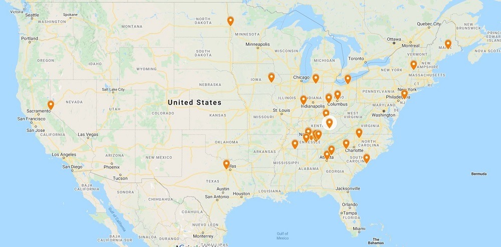 Alumni Map   Where are They Now